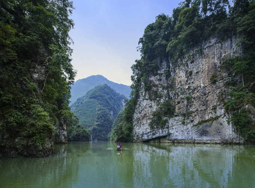 沐川小三峽—筒車壩。樂(lè)山市沐川生態(tài)環(huán)境局供圖