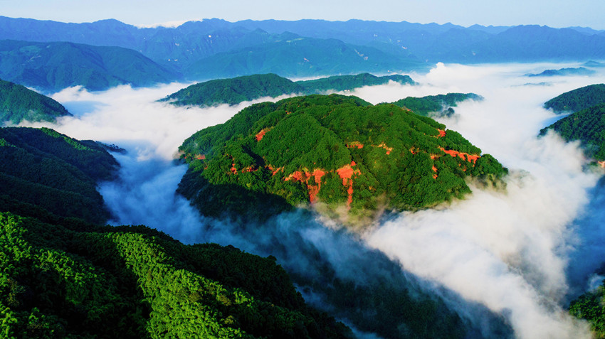 沐川一景。樂(lè)山市沐川生態(tài)環(huán)境局供圖
