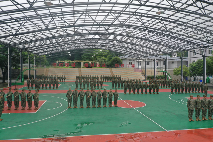 訓(xùn)練現(xiàn)場。西部戰(zhàn)區(qū)陸軍某綜合訓(xùn)練基地供圖