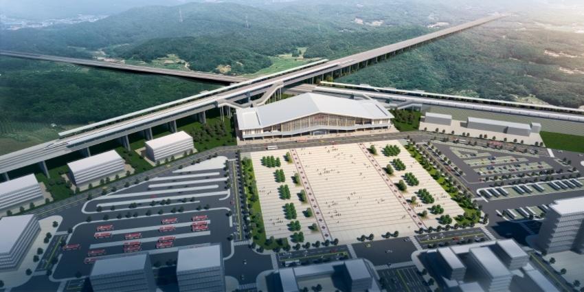 樂至車站設計圖。成蘭公司供圖
