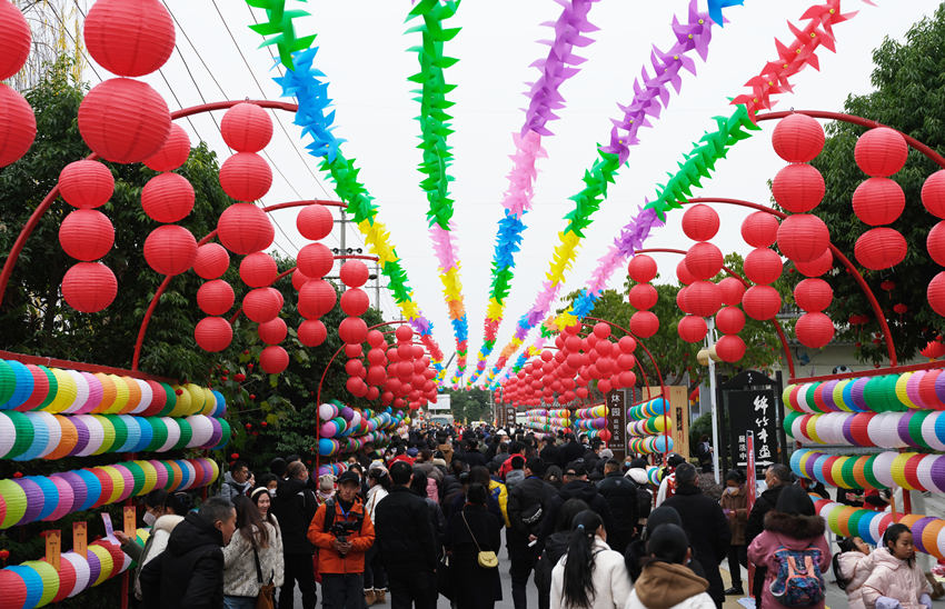 四川綿竹年畫節。綿竹市委宣傳部供圖