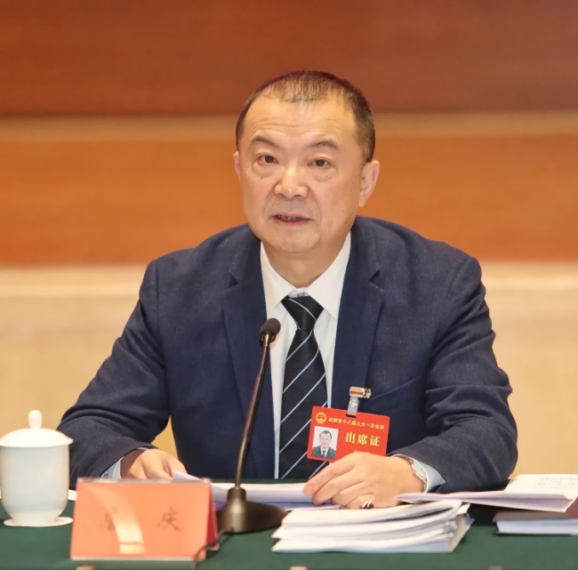成都市人大代表詹慶。東部新區(qū)供圖