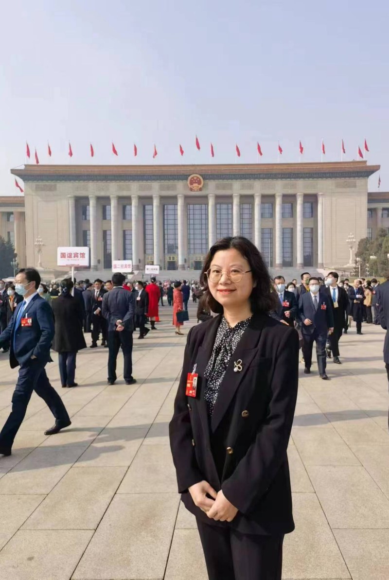 全國人大代表、東方電氣集團(tuán)東方汽輪機(jī)有限公司工藝部副主任工程師曹天蘭。受訪者供圖