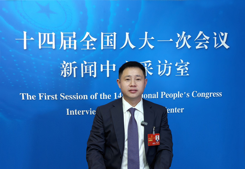 全國(guó)人大代表、藍(lán)潤(rùn)集團(tuán)董事長(zhǎng) 戴學(xué)斌。受訪者供圖