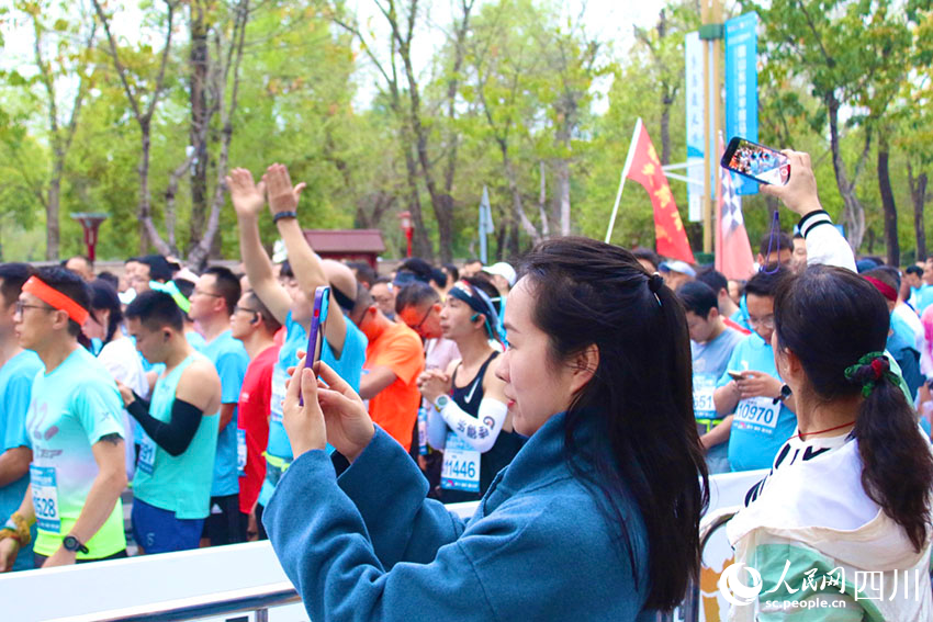 賽事現(xiàn)場(chǎng)。人民網(wǎng) 趙祖樂攝