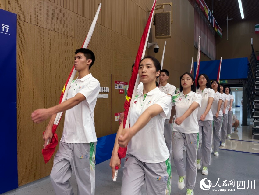 訓(xùn)練現(xiàn)場。人民網(wǎng)記者 朱虹攝