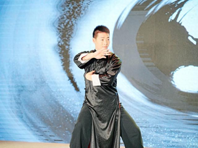 武術表演。