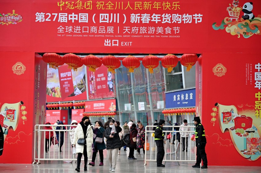 年貨節(jié)現(xiàn)場。主辦方供圖