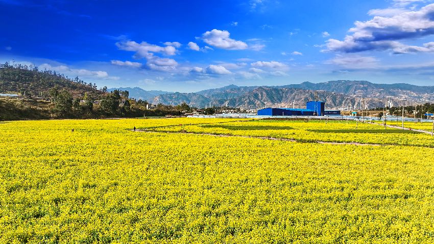 黃聯關鹿馬村。西昌市融媒體中心供圖