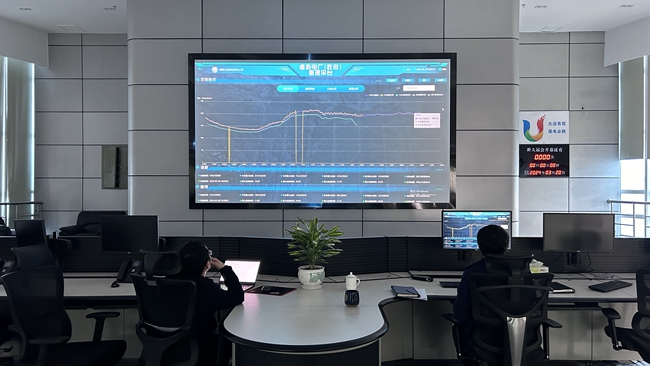 雙流虛擬電廠已進入試運行階段，預計今年3月底正式投運。雙流區(qū)委宣傳部供圖