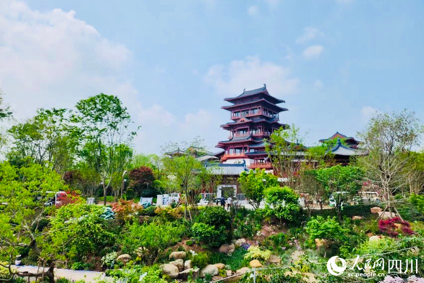 世園會(huì)現(xiàn)場(chǎng)。人民網(wǎng)記者 朱虹攝
