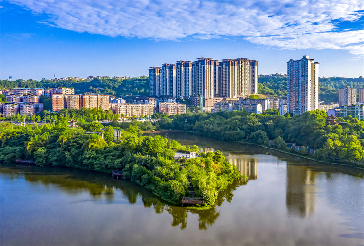 生態(tài)公園城市。張國盛攝