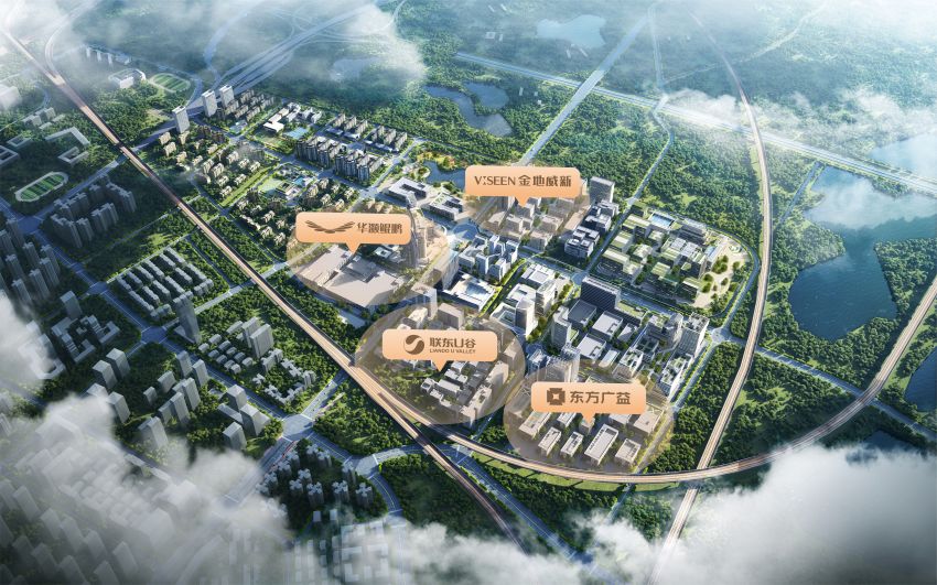 龍潭工業機器人產業功能區“一核三園”產業布局。龍潭工業機器人產業功能區供圖