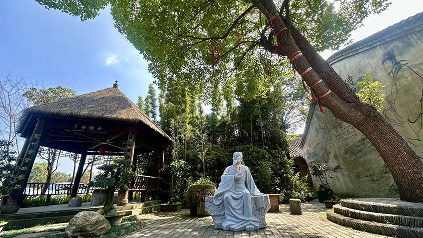 杜甫詩酒文化博覽園。四川杜甫酒業(yè)集團供圖