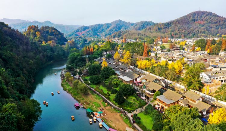 街子古鎮。崇州市委宣傳部供圖