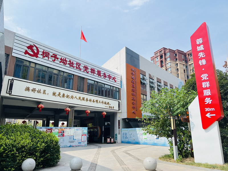 桐子坳社區。東部新區供圖