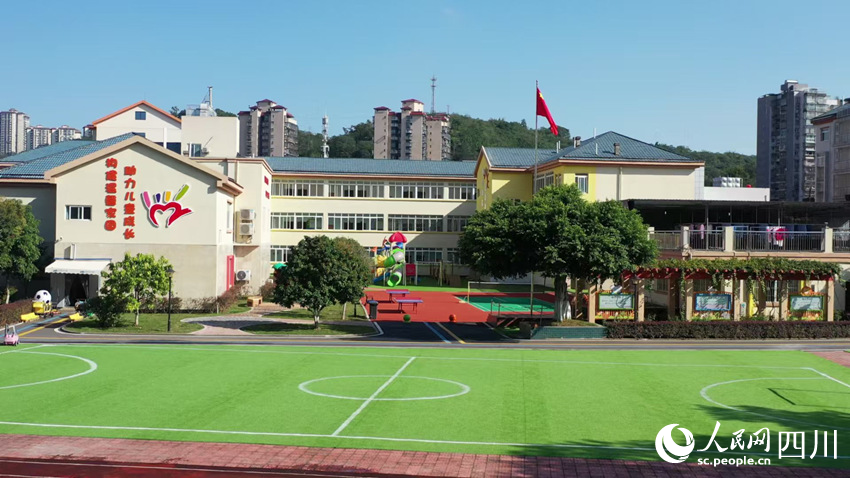 瀘州市兒童福利院。曾凱攝