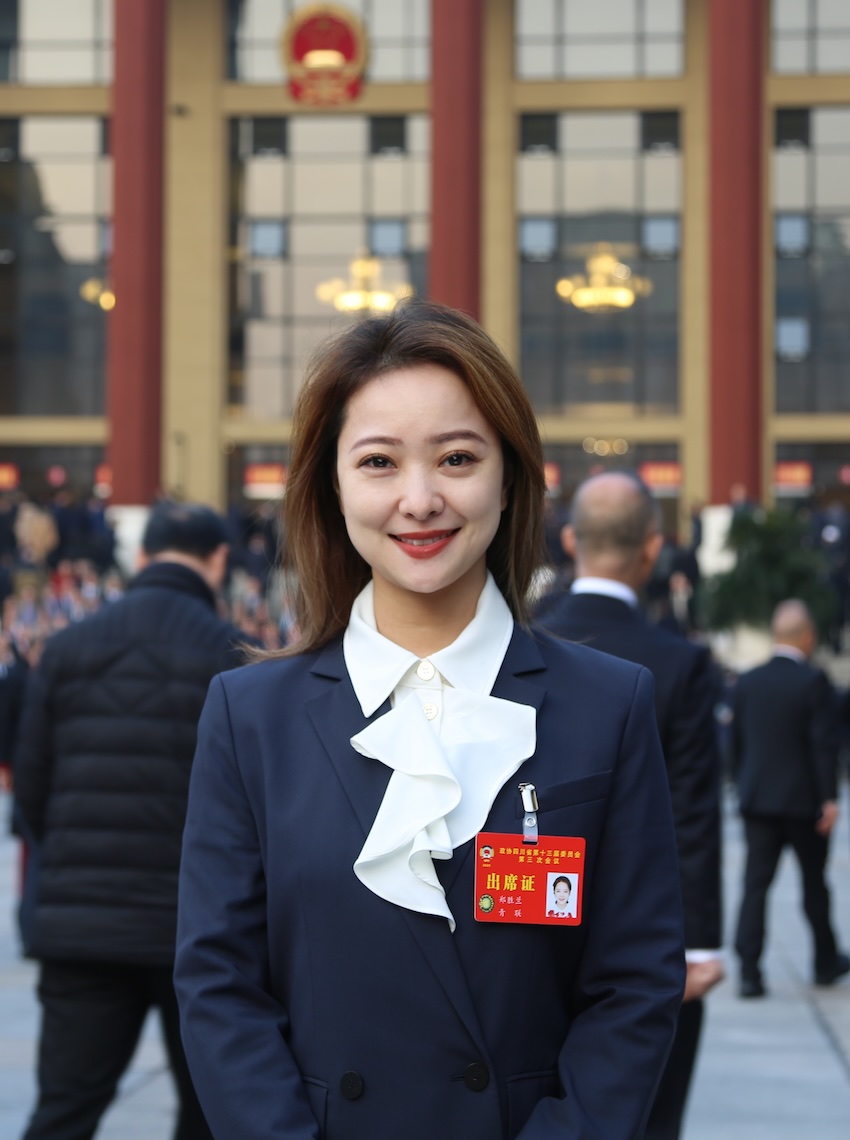 四川省政協(xié)委員鄭勝蘭。本人供圖