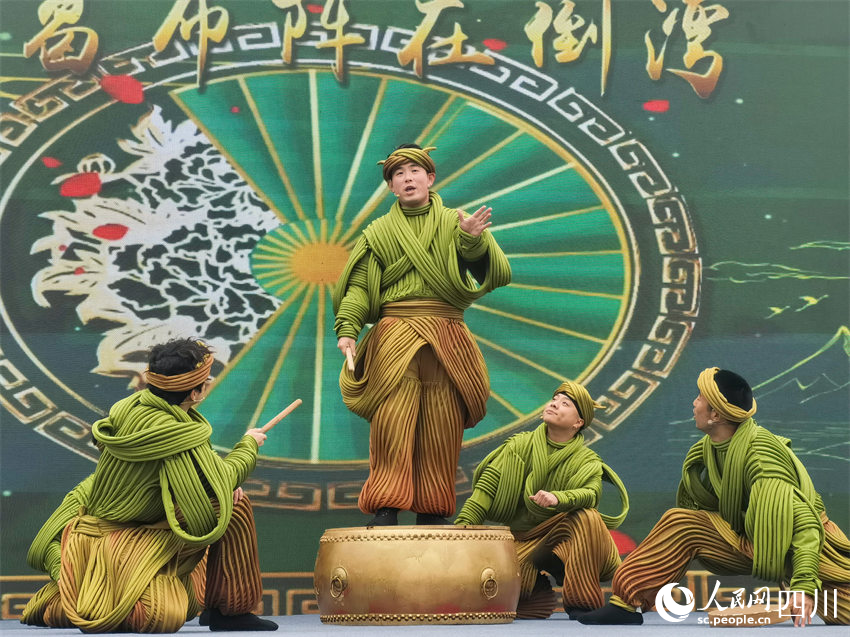 羅江本土特色劇目《羅江，文化的脈動》。實習生 馮子芯攝