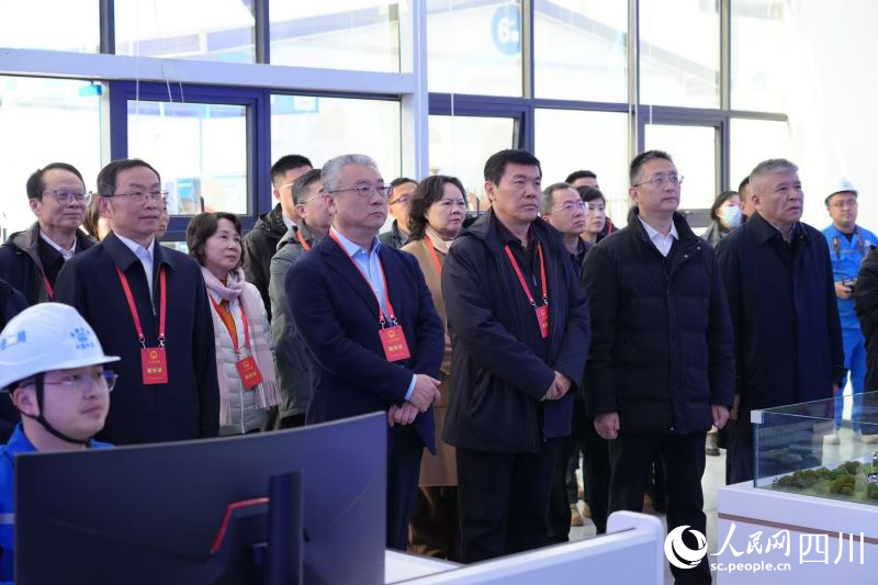 視察現(xiàn)場。人民網(wǎng)記者  李平攝