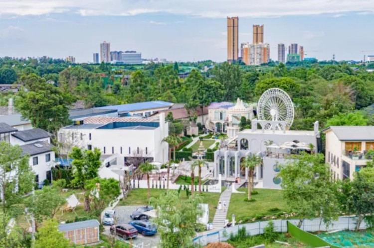 錦江花香農居。成都市文廣旅局供圖