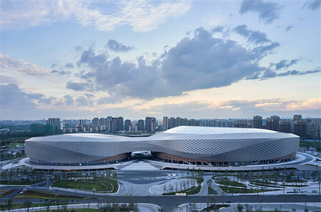 鳳凰山體育中心。中建西南院供圖