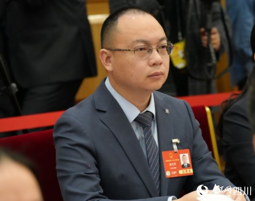 全國人大代表唐利軍。人民網記者 李平攝