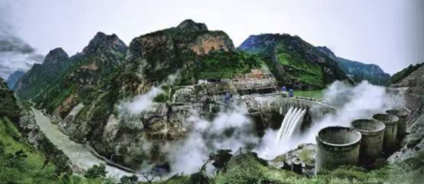 世界最高拱壩工程錦屏一級(jí)水電站。主辦方供圖