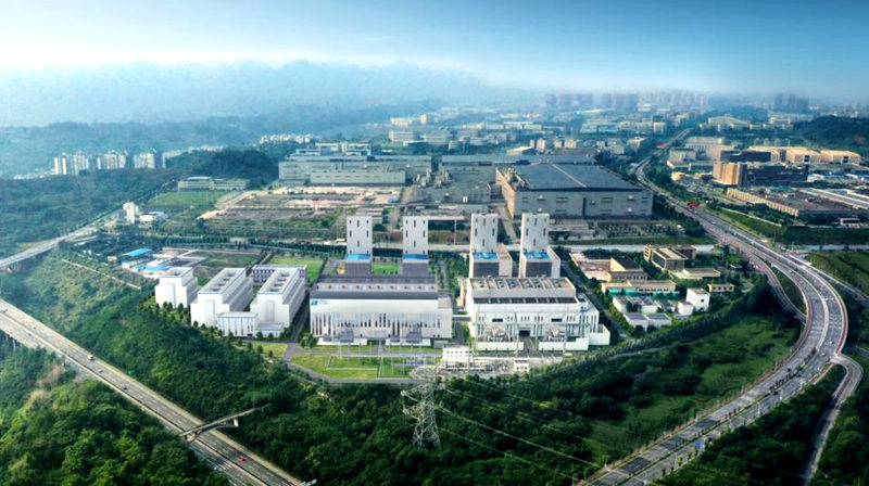 華能重慶兩江燃機電廠。西南電力設計院供圖