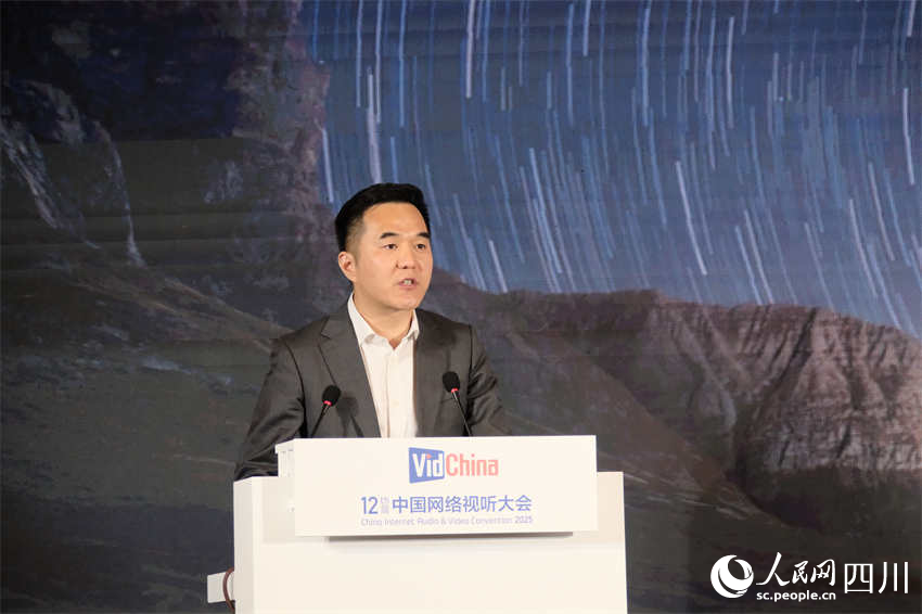 華為技術有限公司中國政企互聯網傳媒行業總經理李騰。張越攝
