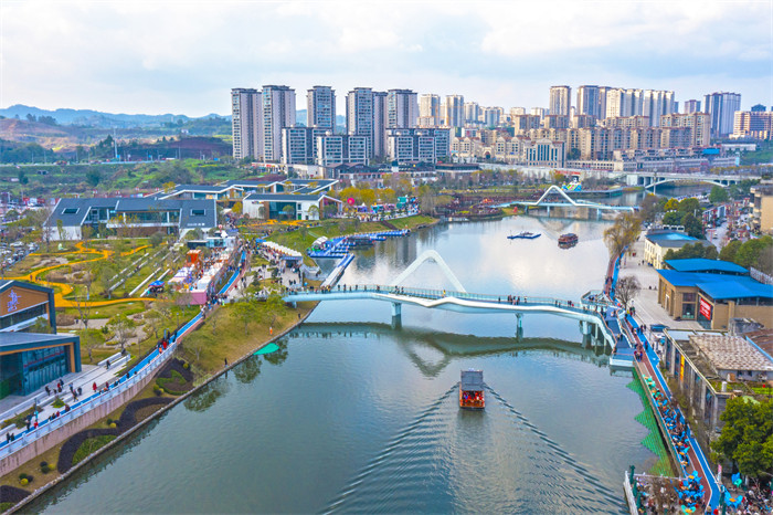 廣安賨城里。廣安市融媒體中心供圖