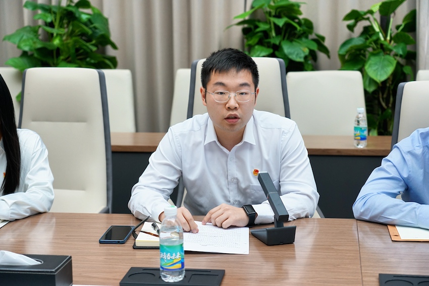 青年代表。成都交投交通建設管理集團有限公司供圖