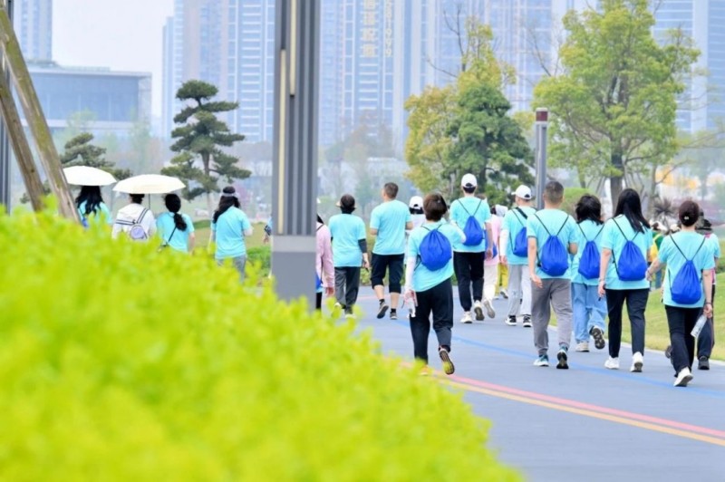龍泉山城市森林公園徒步。成都市文廣旅局供圖