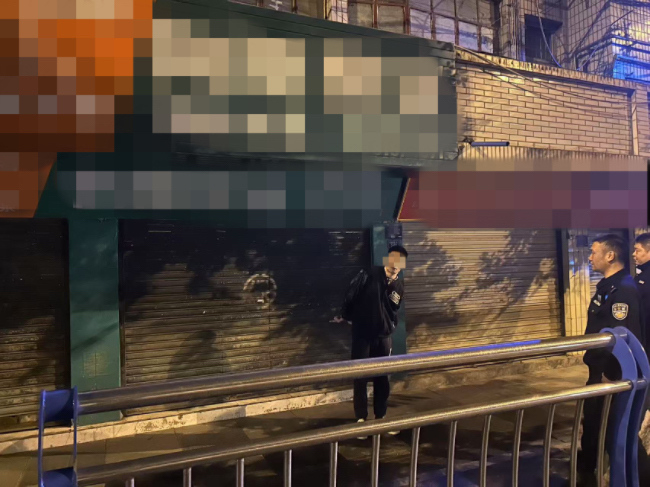 嫌疑人指認現場。資陽警方供圖