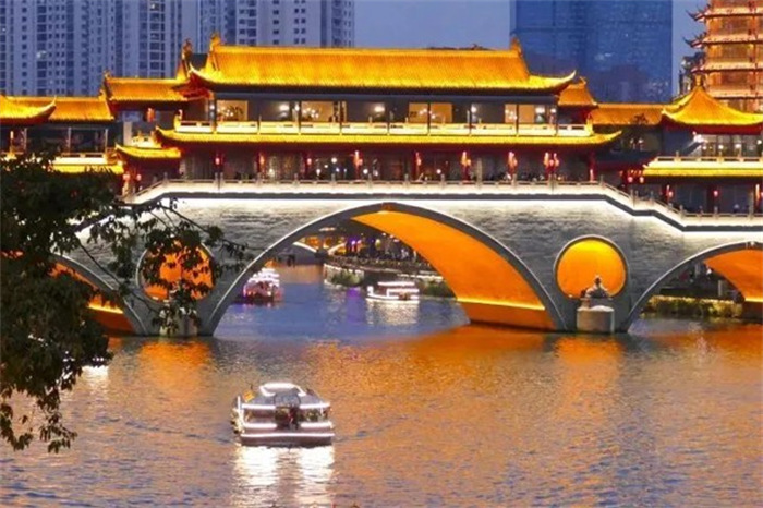 錦江夜景。成都文旅集團供圖