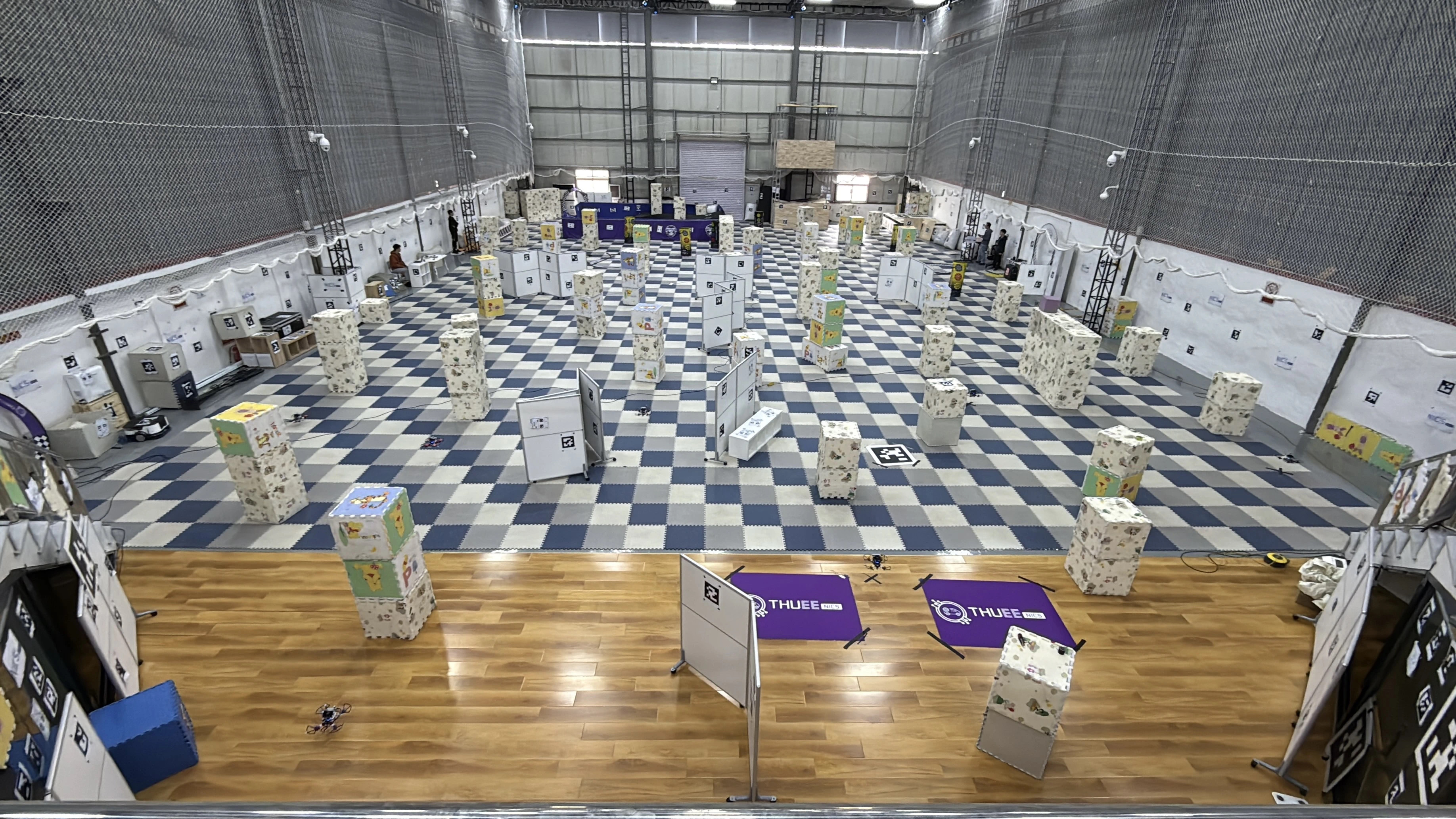 2021年于北京昌平建設的清華電子系空地協同智能平臺云測試場