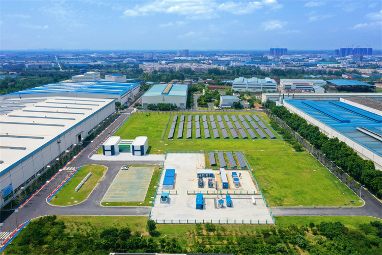 德陽東方電氣氫產業示范展示區。主辦方供圖