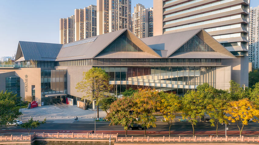 遠眺四川大學博物館。川大博物館供圖