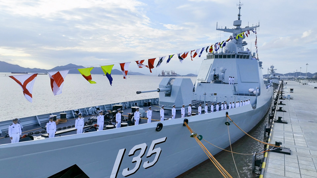 達州艦。達州市退役軍人事務局供圖