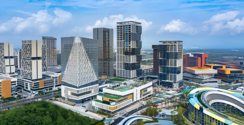 民航科技示創新范區。東部新區黨群部供圖