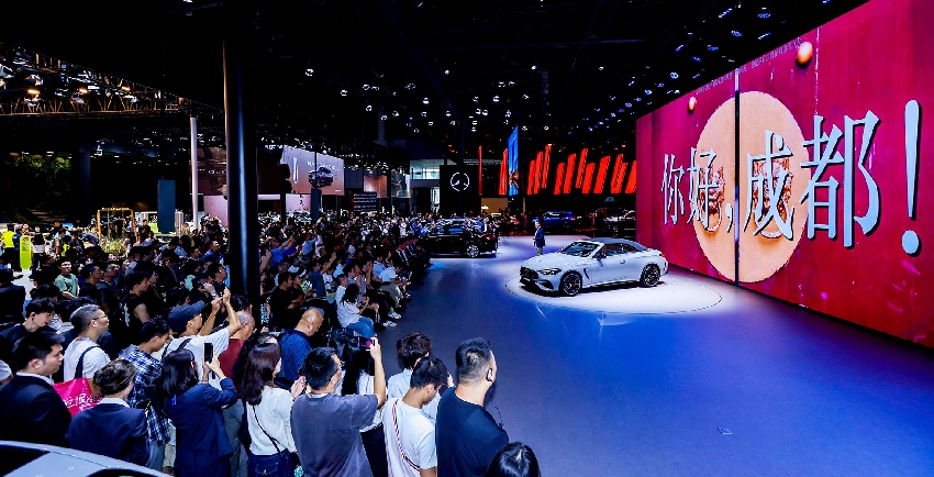 2025成都國際車展現場。主辦方供圖