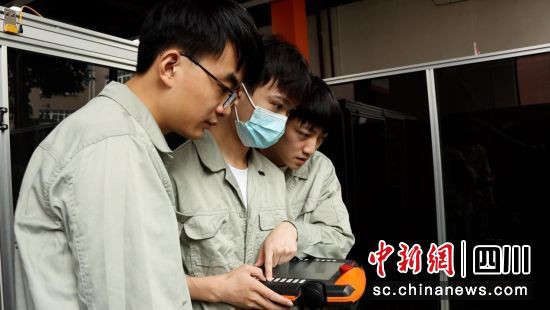 蒲江縣大力發展職業教育。(唐啟浩 攝)
