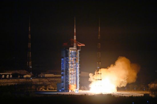 “水利一號”遙感衛(wèi)星在太原衛(wèi)星發(fā)射中心成功發(fā)射。水利部供圖